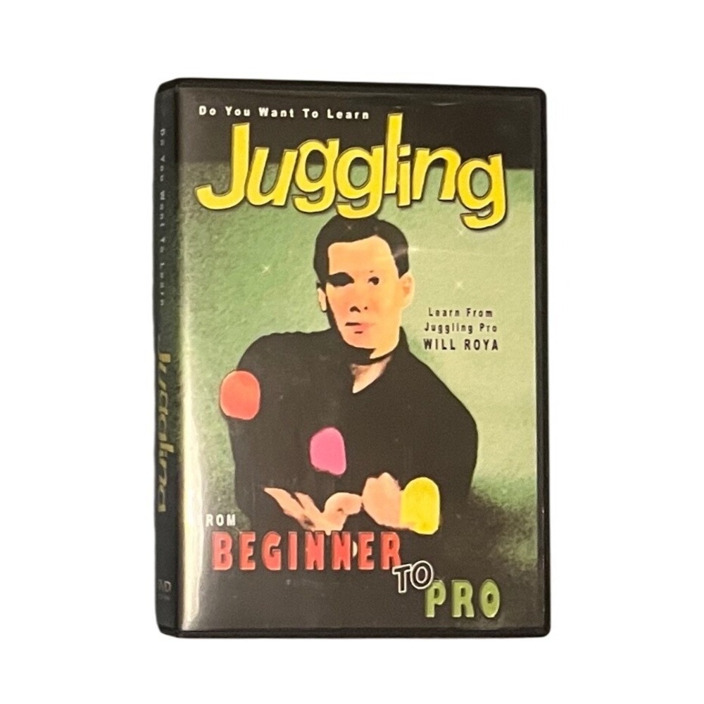Do You Want To Learn Juggling From Beginner To Pro DVD Will Roya Magic Makers
